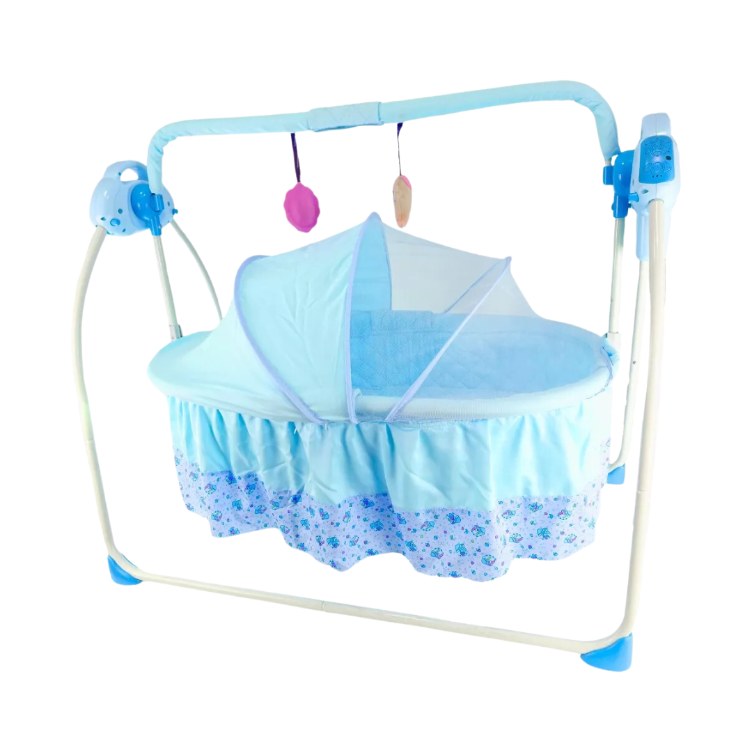 Cuna Mecedora Eléctrica Para Bebé